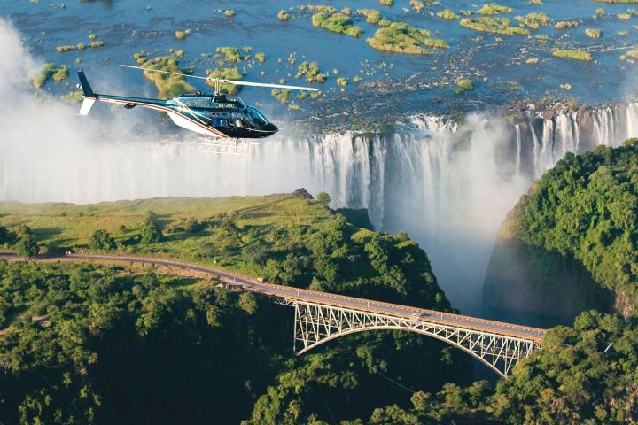 Victoria Falls : Scenic Helicopter Flight Of Angels 15 Mins image