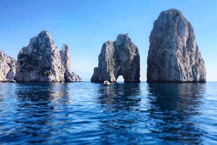 Capri & Sorrento from Positano image