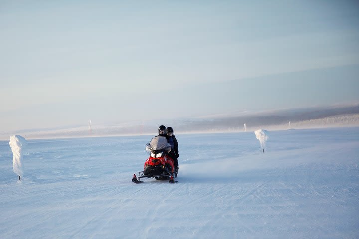 4 hour snowmobile safari over the fells in Saariselkä image