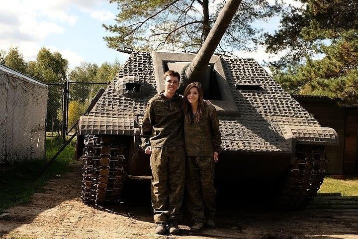 Replica of Jagdpanther tank destroyer image