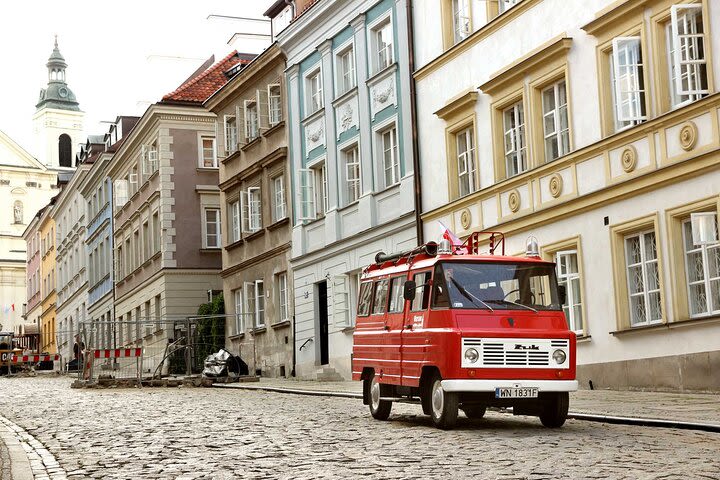 Classic Warsaw - private tour by retro minibus image