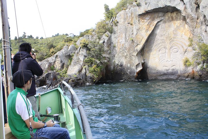 Maori Rock Carvings Scenic Cruise image