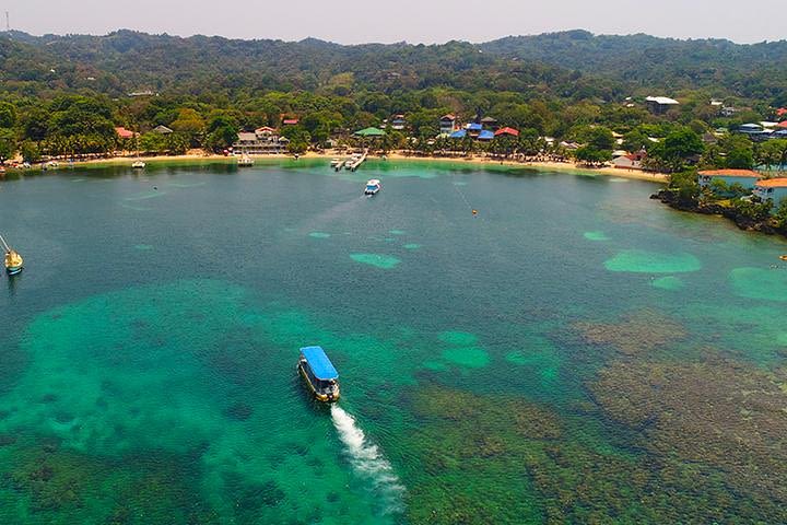 Glass Bottom Boat, Sloth, Monkey Park, Chocolate Factory & West Bay Beach  image
