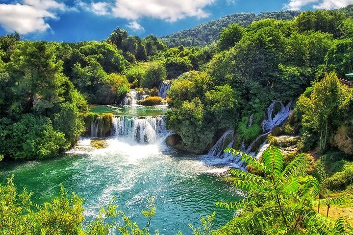 Krka Waterfalls with River Cruise Tour from Split image