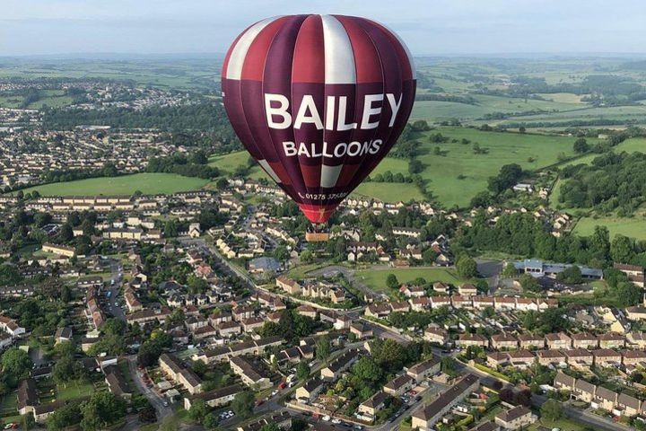 Exclusive Hot Air Balloon Flight from Bath image