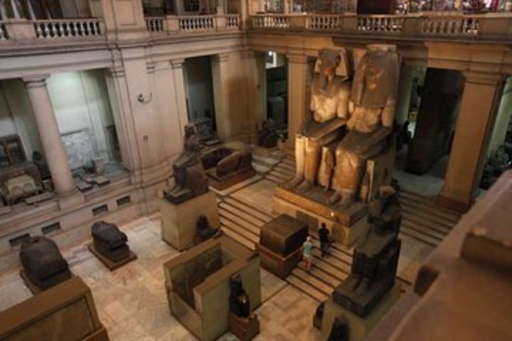 Pyramids and Egyptian Museum Private Full-Day Tour in Old Cairo image