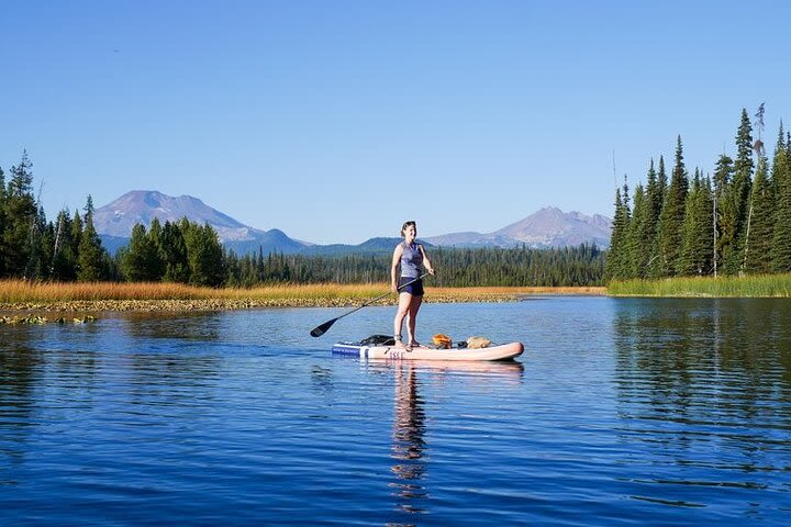 Small-Group Paddle Board and Happy Hour in Cascade Lakes image