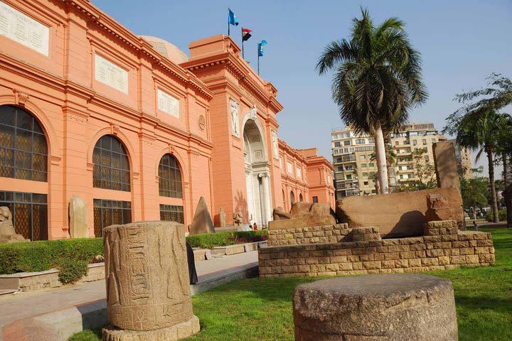 Day Trip to Egyptian Museum Old Cairo & Bazaar image