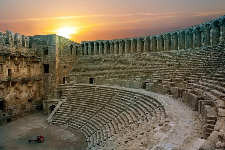 private perge aspendos side waterfall tour 1 to 4 people image