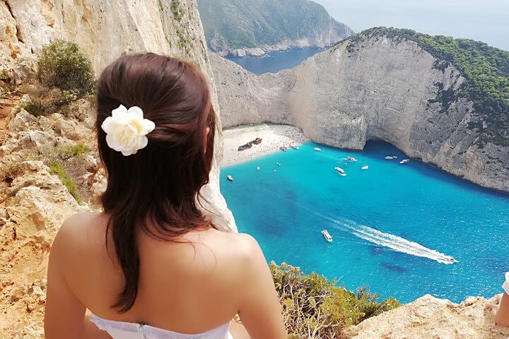 Zakynthos All Day Tour Shipwreck beach, view point-Blue Caves, small groups image