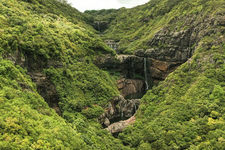 Exploring Tamarind Falls (7 Cascades) in Mauritius image