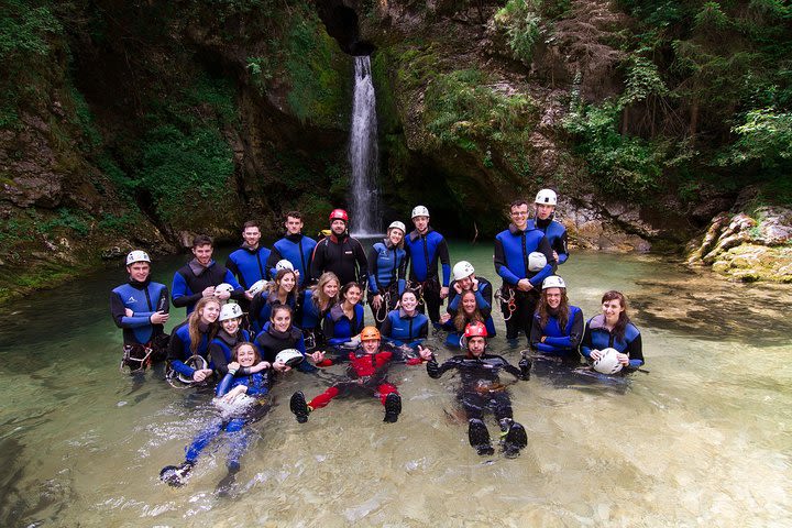 Canyoning And Rafting Adventure in Lake Bled Slovenia image