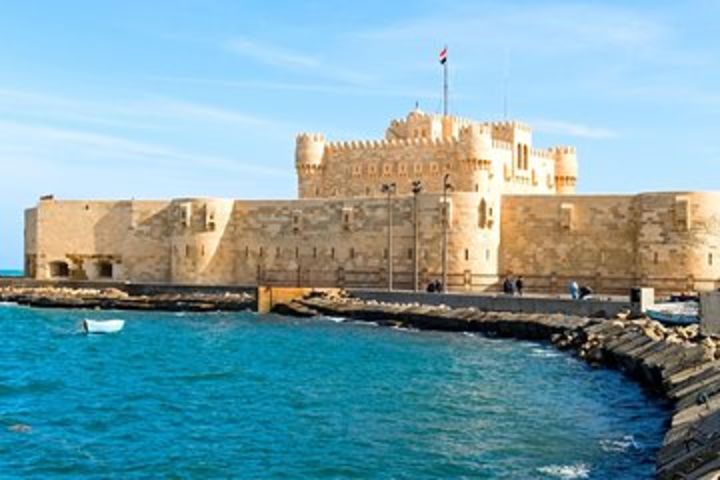 Alexandria Day Trip Qaitbay Fort Alexandria Library from Cairo image