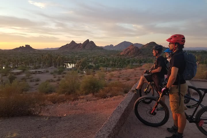 Private Sunset Sonoran Desert Mountain Bike Adventure image