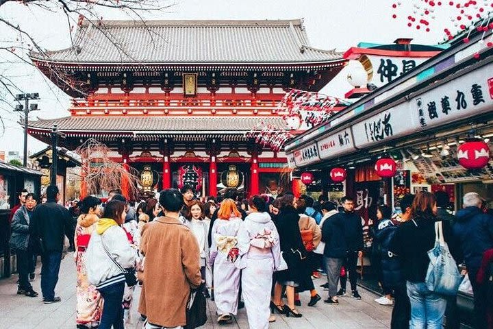 Full-Day Asakusa Sightseeing Tour with Food & Drinks  image