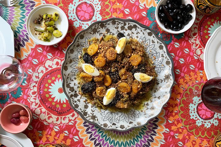 Authentic Moroccan Home-Cooking: Private Cooking Class with a Casablanca Local image