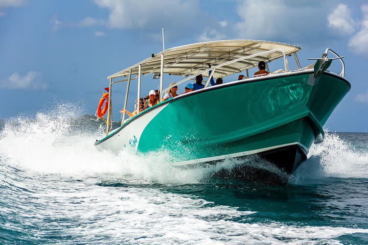 St Maarten Motorboat Cruise: Long Bay, Creole Rock and Tintamarre Island image