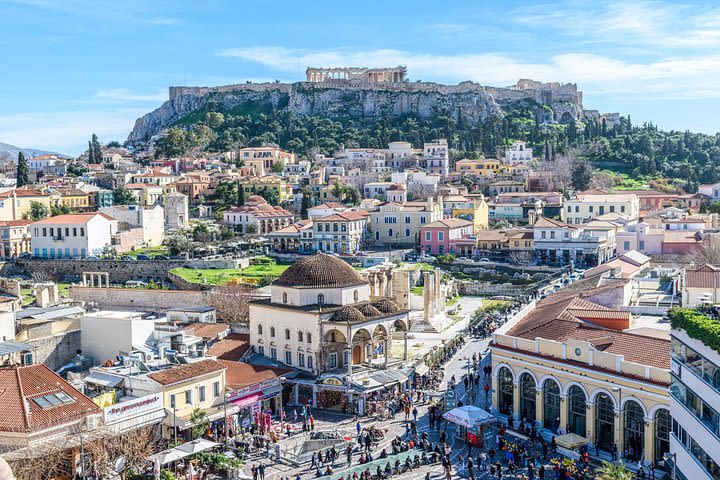 Athens airport to City Center arrival transfer image