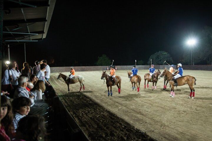 Polo night under the stars image