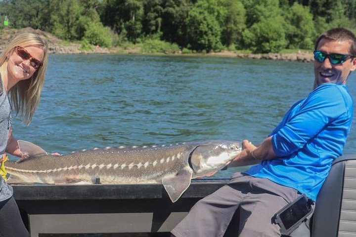 Private Guided Sturgeon Fishing Trip - up to 4 guests - Day Trip image