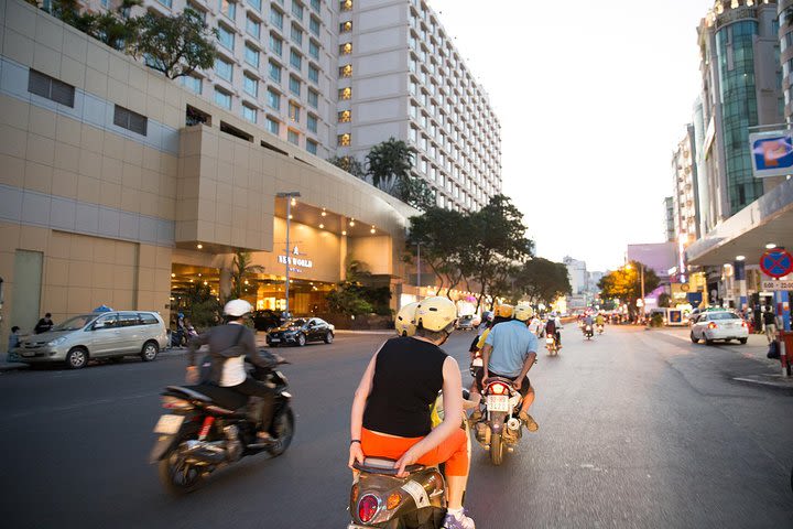 Saigon Food Tour on Scooter at Night  image