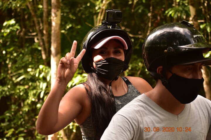 ATV Adventure Ride! With Cenote Swim and Ziplines (Shared ATV) image