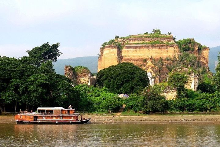 Full day boat ride to Mingun and Innwa (Ava) on the Mighty Ayeyarwaddy River image