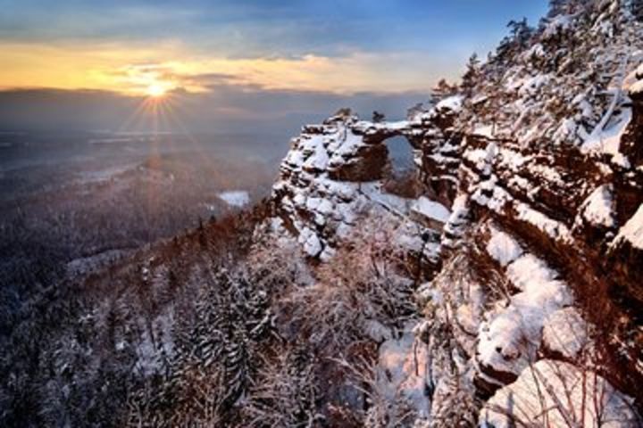 Winter Fairytale The BEST of Bohemian & Saxon Switzerland Hiking Tour image