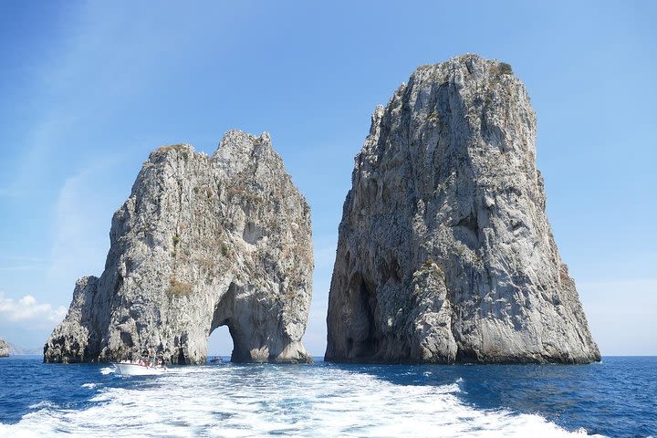 Capri, Blue Grotto, Sorrento and Pompeii from Naples Port image