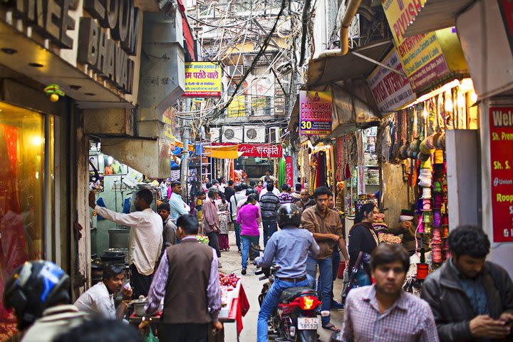 Captivating Walk through Old Delhi's Colorful Chandni Chowk & Private Transfer image