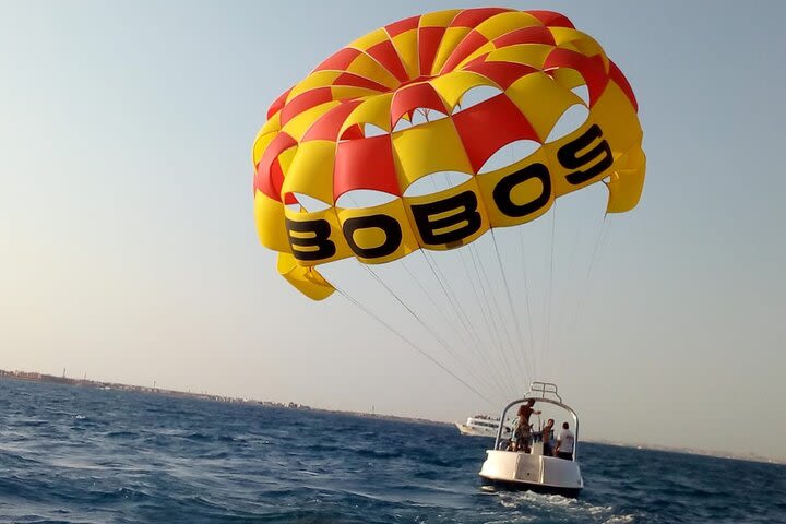 Parasailing - Boat Parachute With Private transportation- Hurghada image