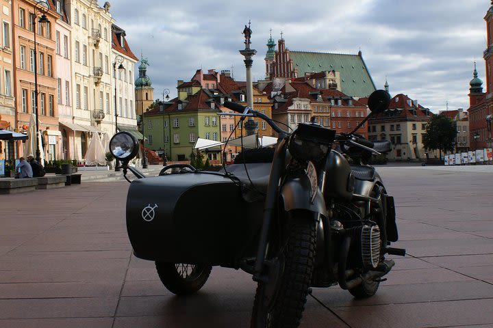 Vintage sidecar URAL motocykle trips & Warsaw in a new way, unique attraction! image