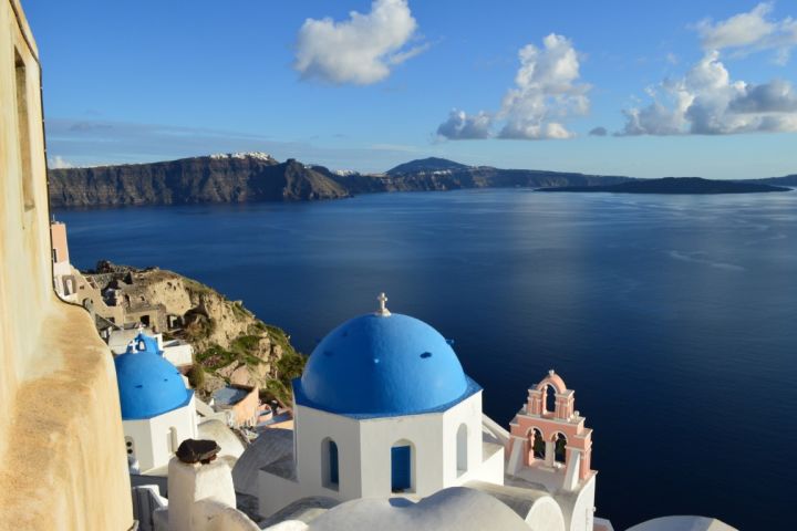 Full-Day Santorini Sightseeing Bus tour with Sunset in Oia image