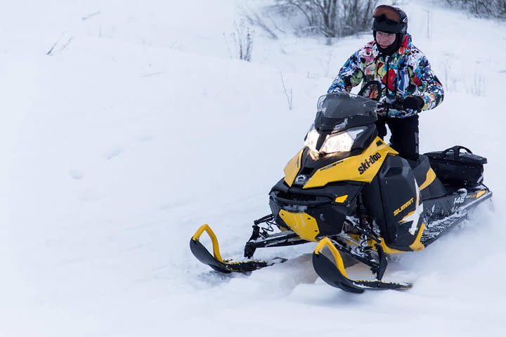 Moscow: Snowmobile Forest Safari Adventure image