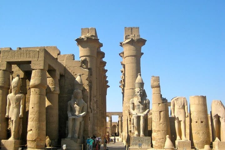 Amazing 4 Days Nile Cruise luxor.Aswan.abu simbel with Train Tickets from Cairo image