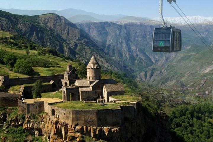 Group Tour: Khor Virap, Noravank, "Devil's" bridge, Tatev (wayback on Ropeway) image