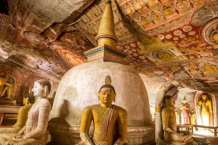 1 Day Private Culture tour itinerary for Sigiriya & Dambulla image