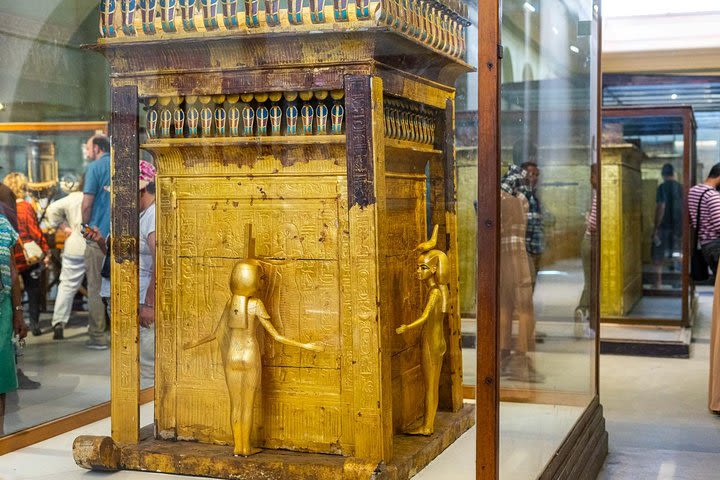 Private Cairo Stopover Tour Visit Giza Pyramids Egyptian Museum Old Cairo image