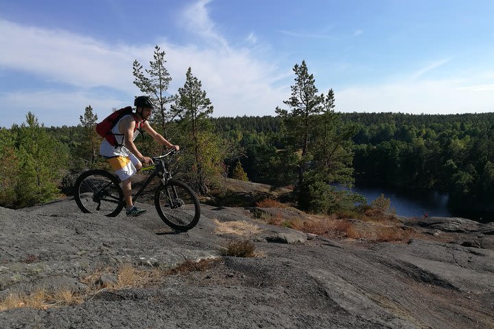 Mountain Biking Small-Group in Stockholm Forests image