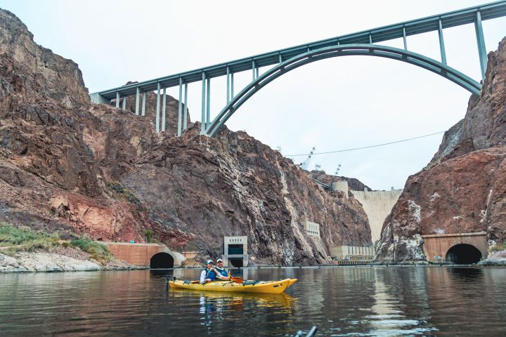 Hoover Dam Kayak Tour & Hot Springs Hike image