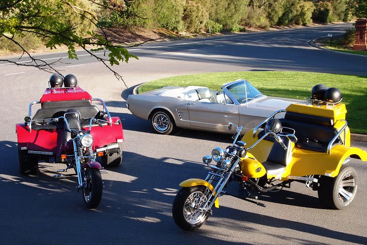 Ultimate Barossa Adventure Day Tour For 2 - Combined Mustang Convertible-Trike image