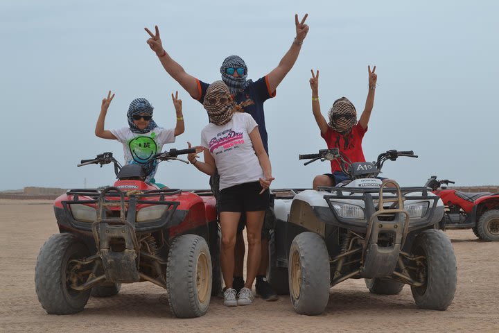 7 Hours Mega Safari Quad Bike Desert & Camel Ride & Buggy Car - Hurghada image