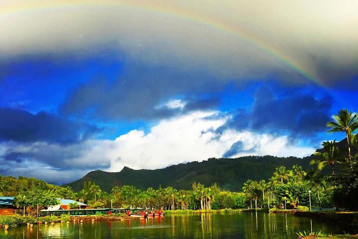 Half-Day Kayak and Waterfall Hike Tour in Kauai with Lunch image