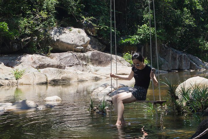 Trekking and Cliff-Jumping at Ba Ho Waterfall with Massage by the Blind image