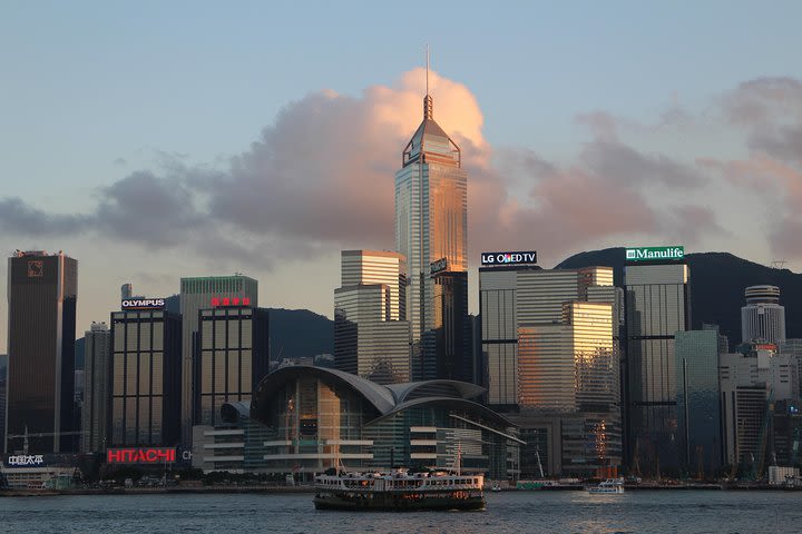 Hong Kong Harbour Pre-Dinner Sunset Cruise image