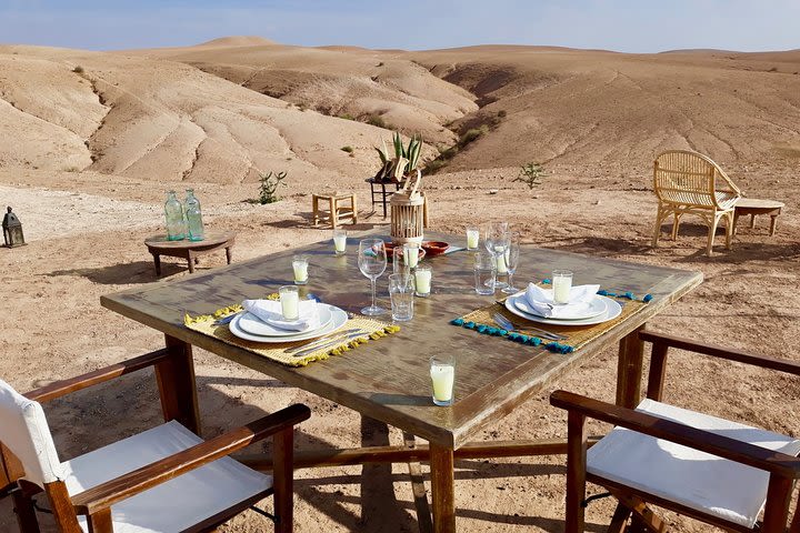 Spa treatment and Magical Lunch camel Ride in Agafay Desert image