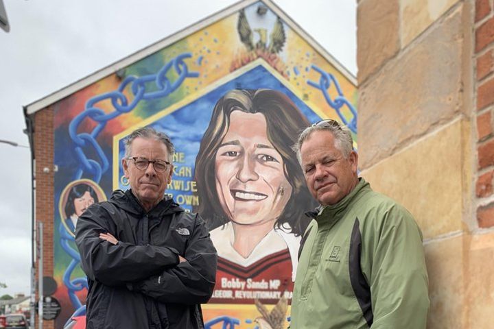 Republican & Loyalist original mural and history Belfast cab tour  image