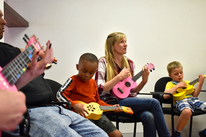 Music Magic: Ukulele & Djembe Drum Intro Lesson w/ NGO Kids add-on image