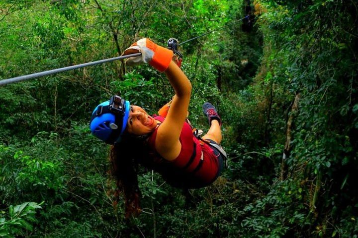 Adrenaline experience from Cancun Atvs Ziplines and a Mayan Cenote  image