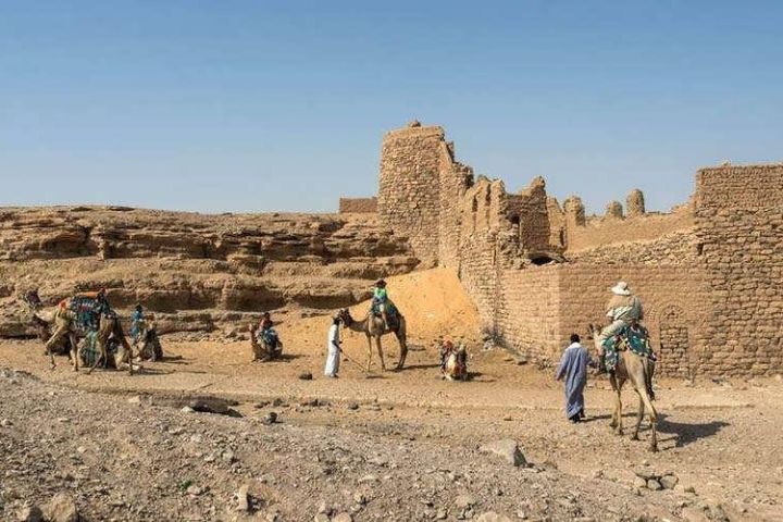 St. Simeon Monastery Camel Ride image